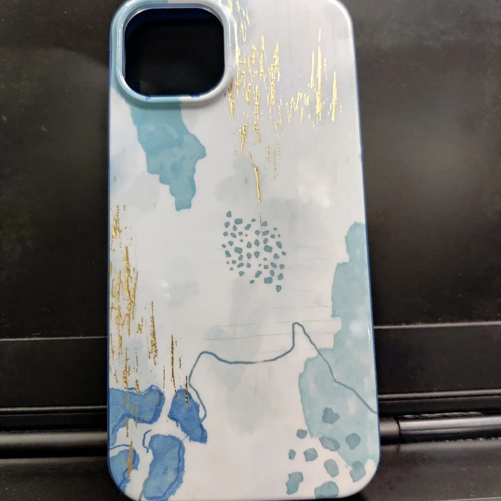 iPhone 13 case blue white